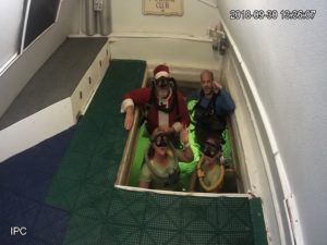 Even Santa Claus has visited Jules’ Undersea Lodge