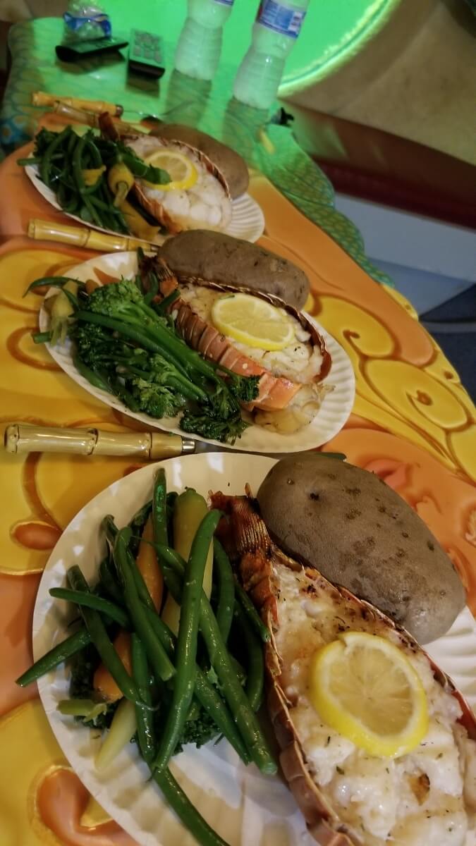 Jules’ Full Course Florida Lobster Dinner